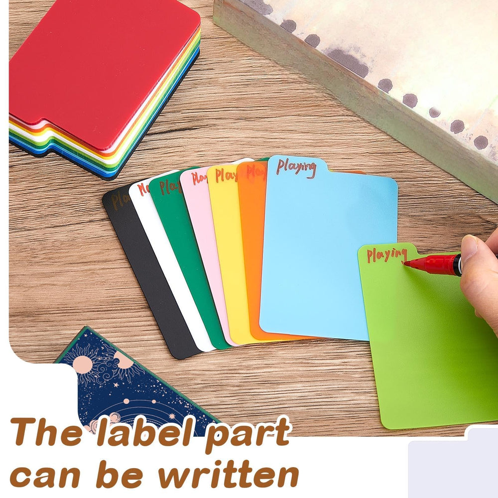 Lewtemi card dividers measuring 2.6 x 3.8 inches for standard cards