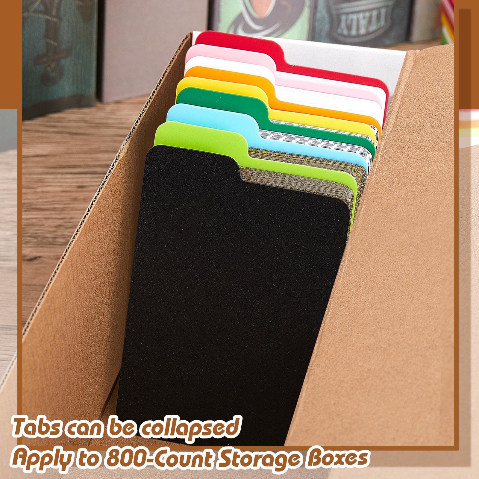 Lewtemi card dividers waterproof and easy-clean for travel use.
