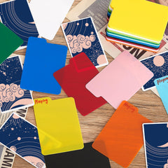Lewtemi card dividers material is waterproof and easy to wipe clean