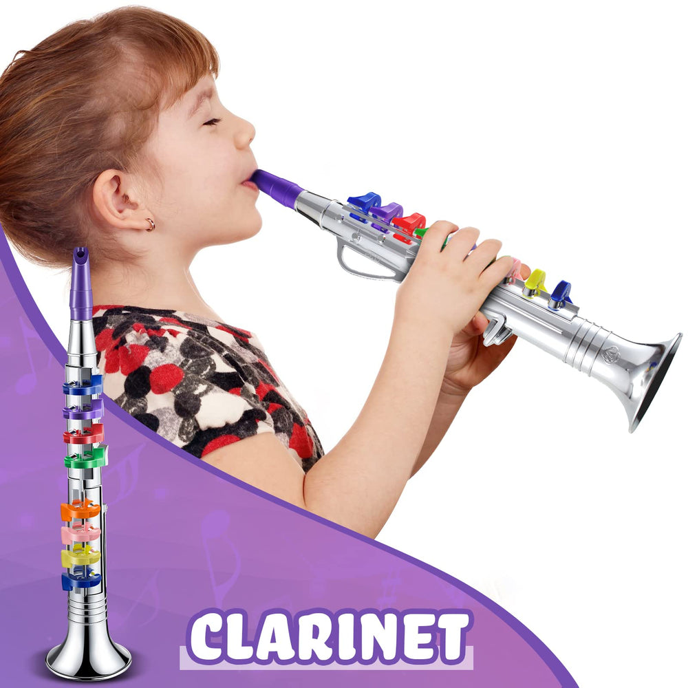 Lewtemi clarinet color-coded keys support simple step-by-step play