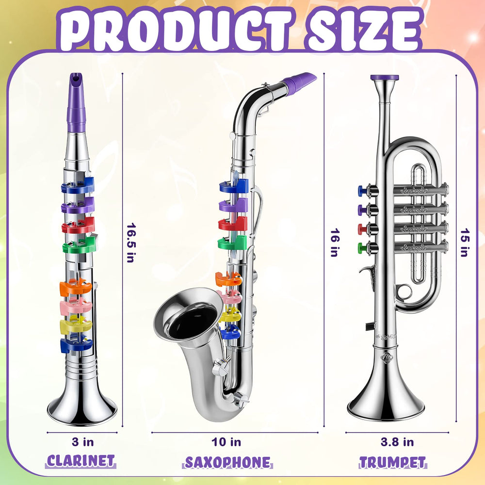 Lewtemi saxophone color-coded keys aid quick learning and color matching