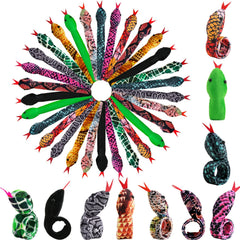 Lewtemi snake slap bracelet with bold, realistic snake pattern ready for Halloween