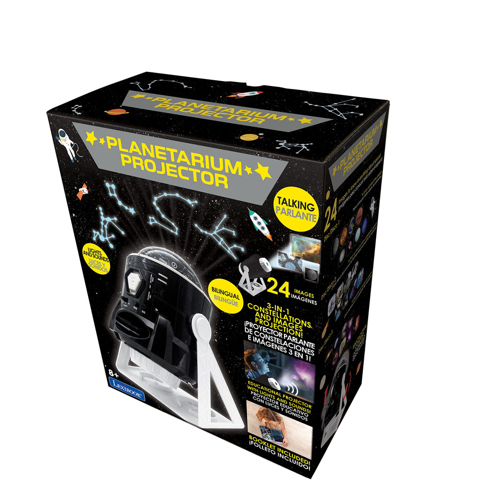 LEXiBOOK adjustable projection angle lets you tailor the starscape to your room.