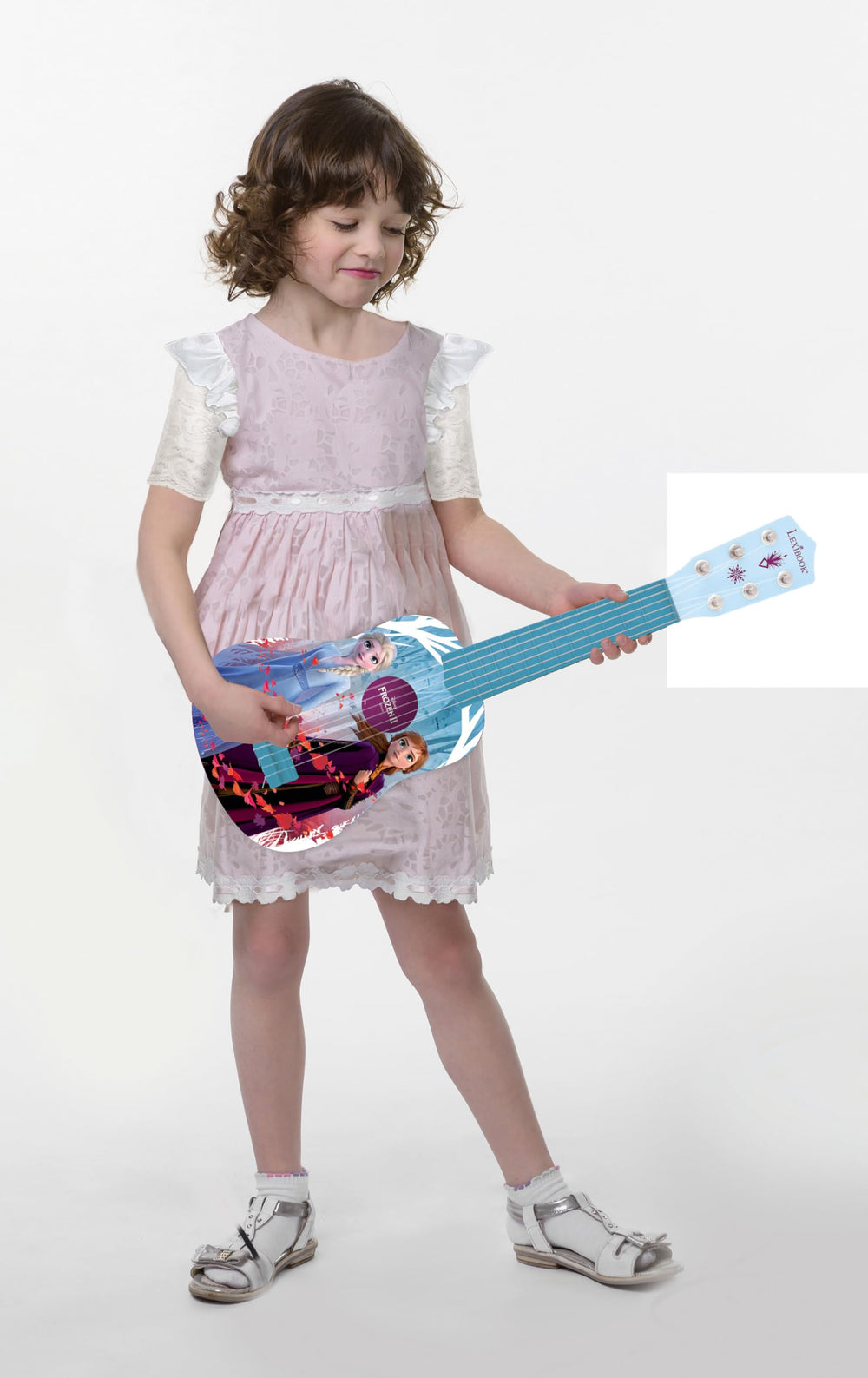 LEXiBOOK blue child guitar nylon strings for gentle play