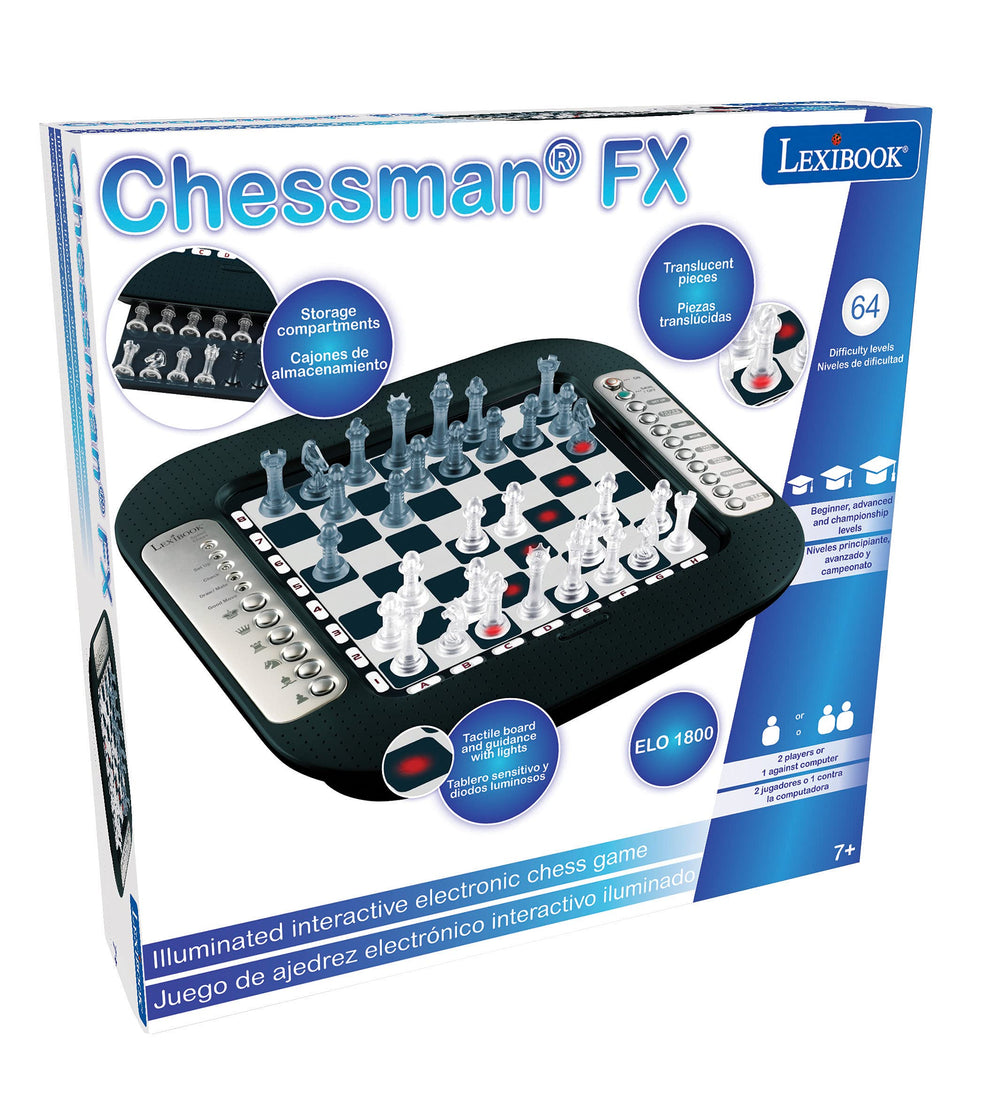 Lexibook Chessman FX Elo style rating to track progress