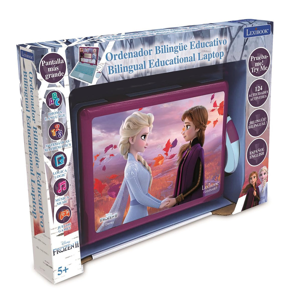 LEXiBOOK Frozen 2 Elsa and Anna characters boost engagement.
