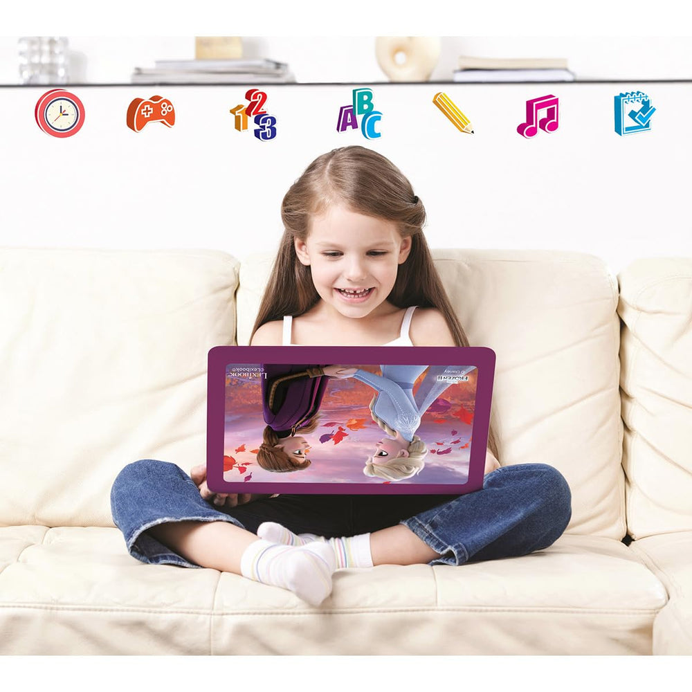 LEXiBOOK Disney Frozen 2 music activities teach melodies and rhythm.