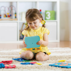 Lexibook ergonomic design fits small hands for easy use.