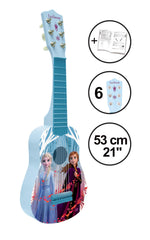 LEXiBOOK Frozen first guitar guide included helps kids learn basics