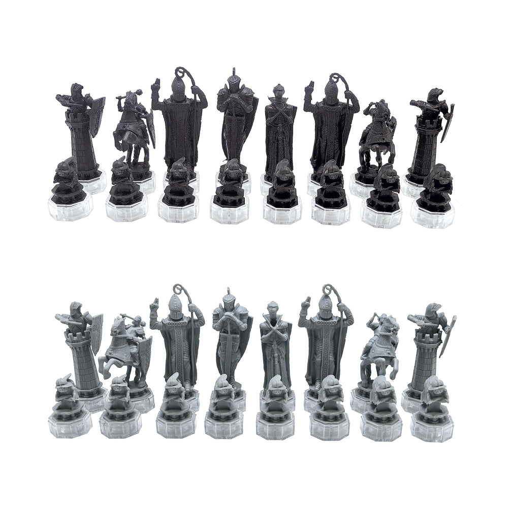 Lexibook Harry Potter chess board design shows Hogwarts-inspired details.