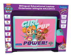 Lexibook Paw Patrol bilingual laptop keyboard and mouse realism enhances learning sessions