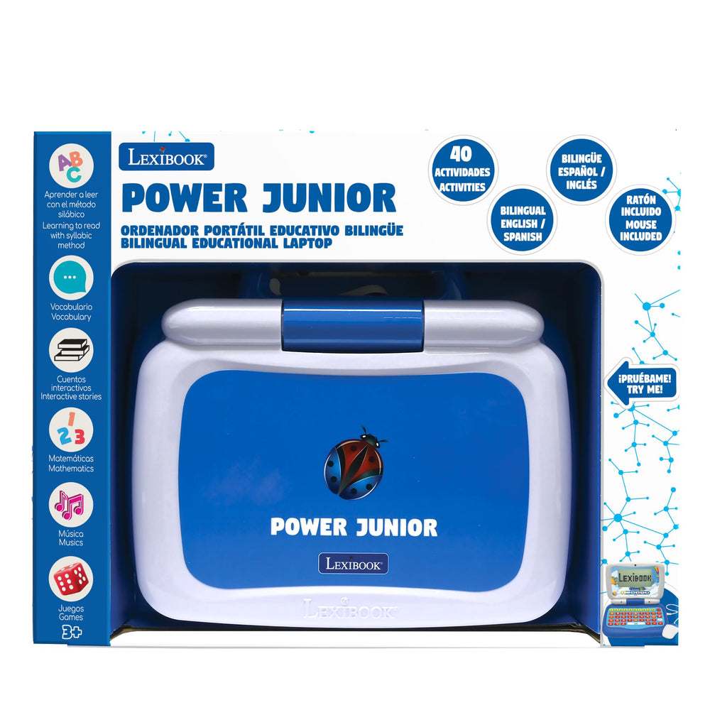Lexibook Power Junior education-games-sound-hunt showcases engaging word hunts for vocabulary recall.