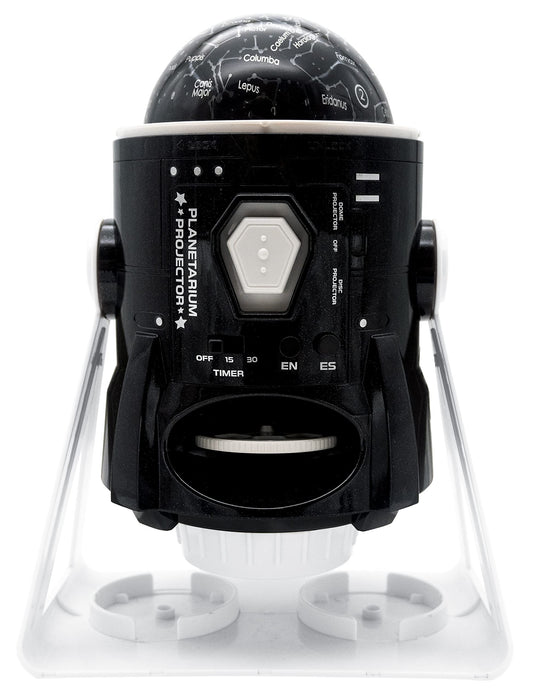 LEXiBOOK Speaking 2-in-1 Constellations Projector ready to light up bedtime astronomy with vivid stars.