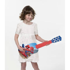Lexibook Spider-Man colorful guitar design appealing to children.