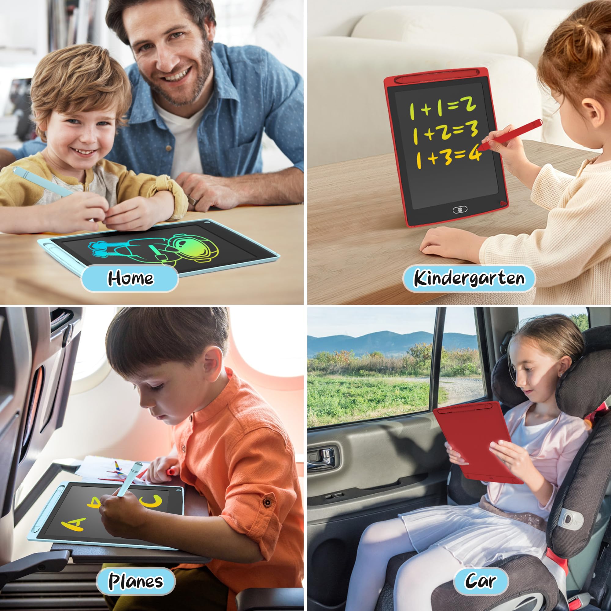 LEYAOYAO travel-friendly doodle board for entertainment on the go.