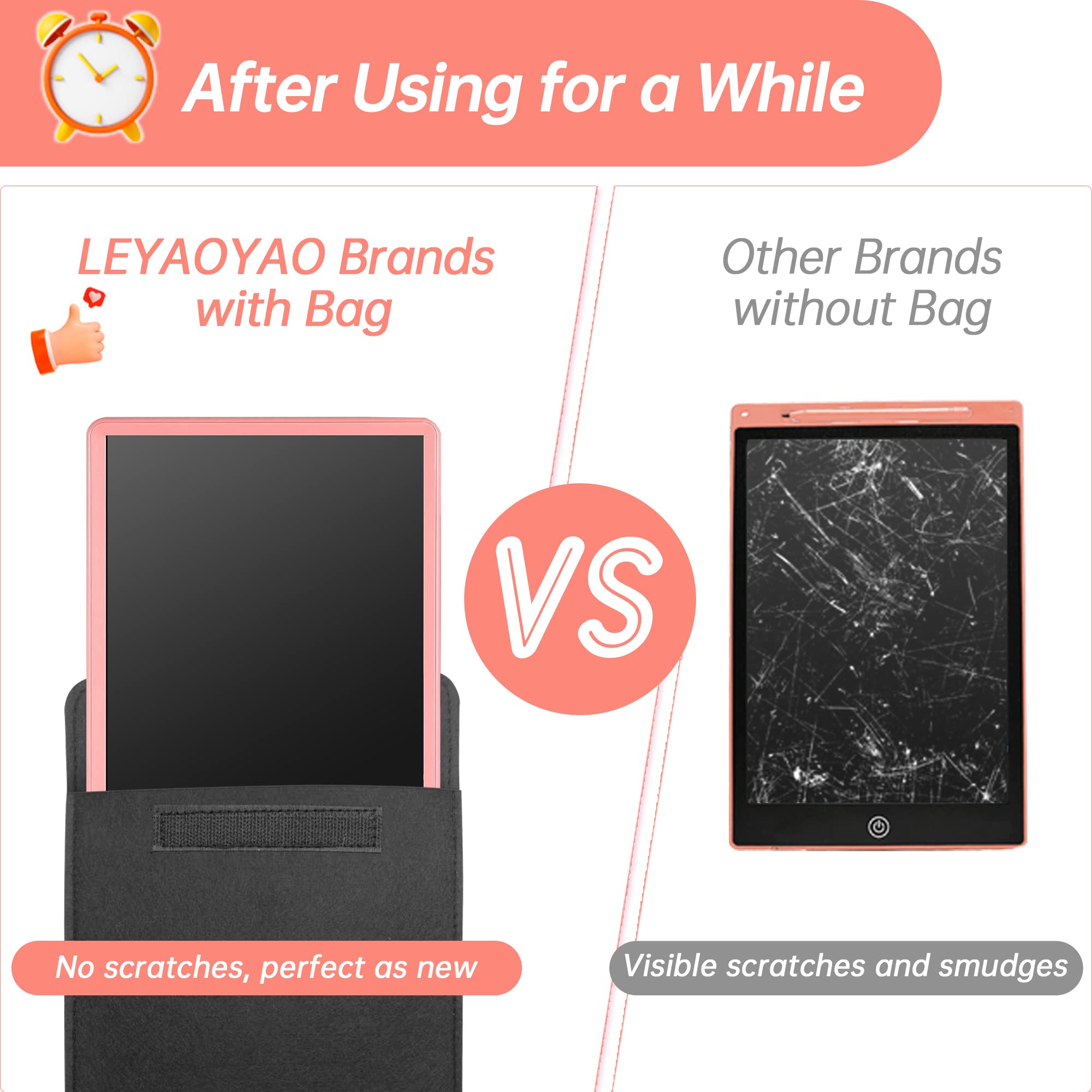 LEYAOYAO stylus with retractable cord keeps art supplies together