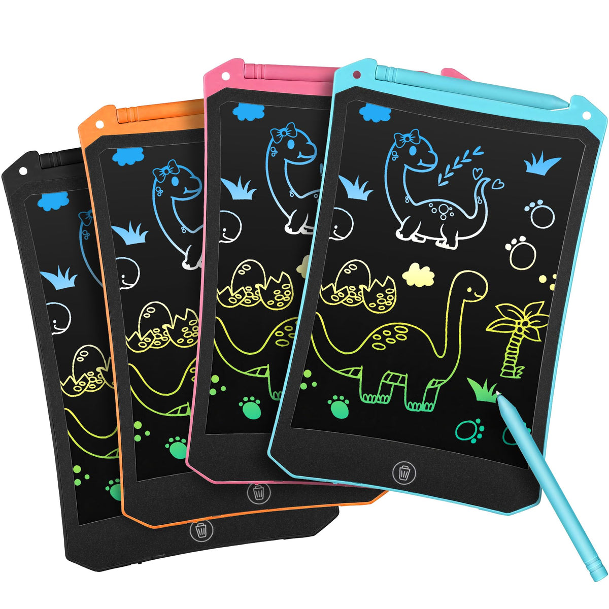 LEYAOYAO blue LCD writing tablet for mess-free on-the-go doodling and learning.