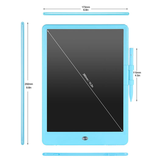 LEYAOYAO 2-pack 10-inch LCD writing tablet with stylus in hand for doodling