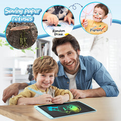 Durable waterproof shell protects the screen during trips and outdoor use.
