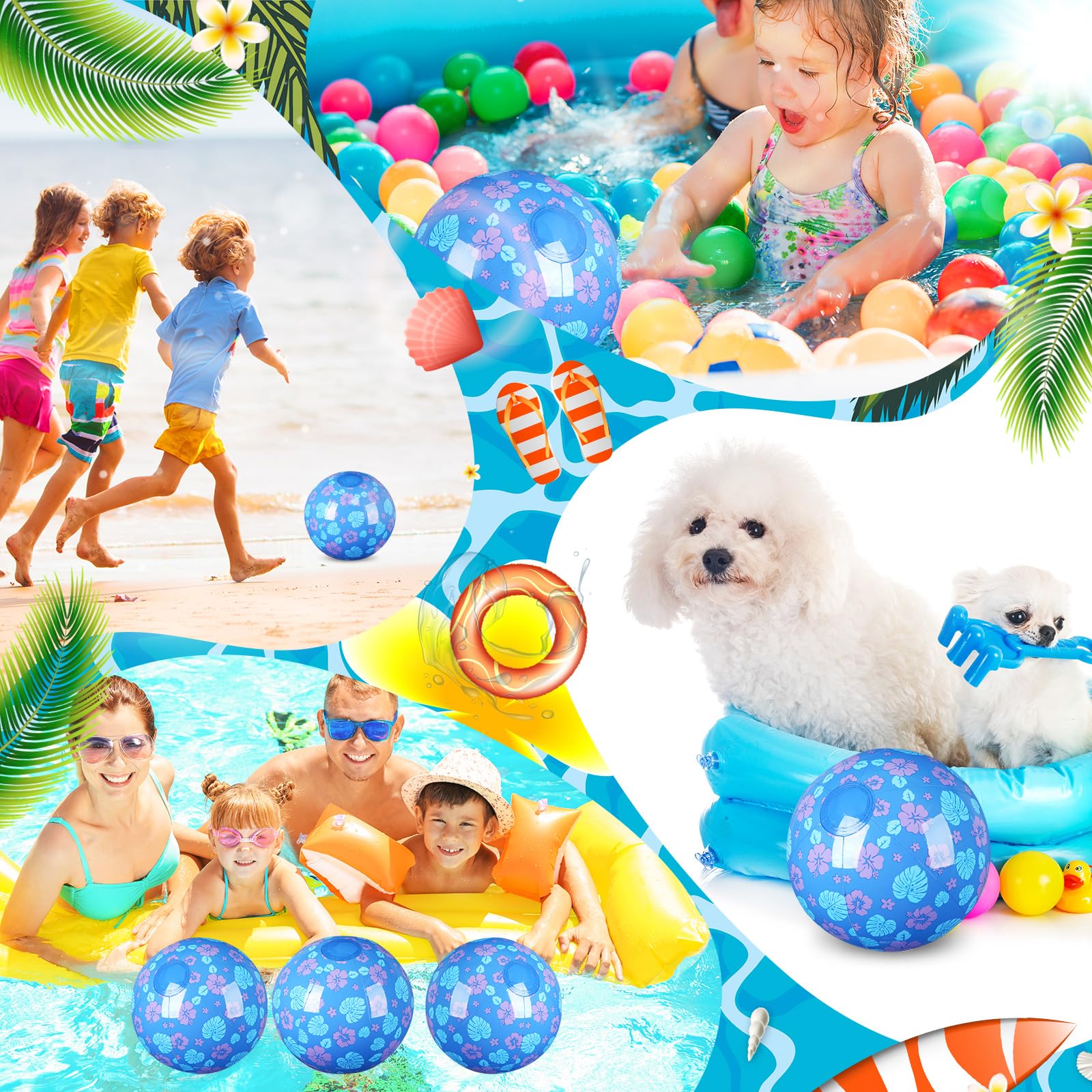 Leyndo beach ball held in hand supports active play and social games at gatherings.