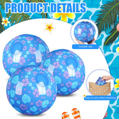 Leyndo beach ball in pink and blue ideal for beach parties and backyard games.