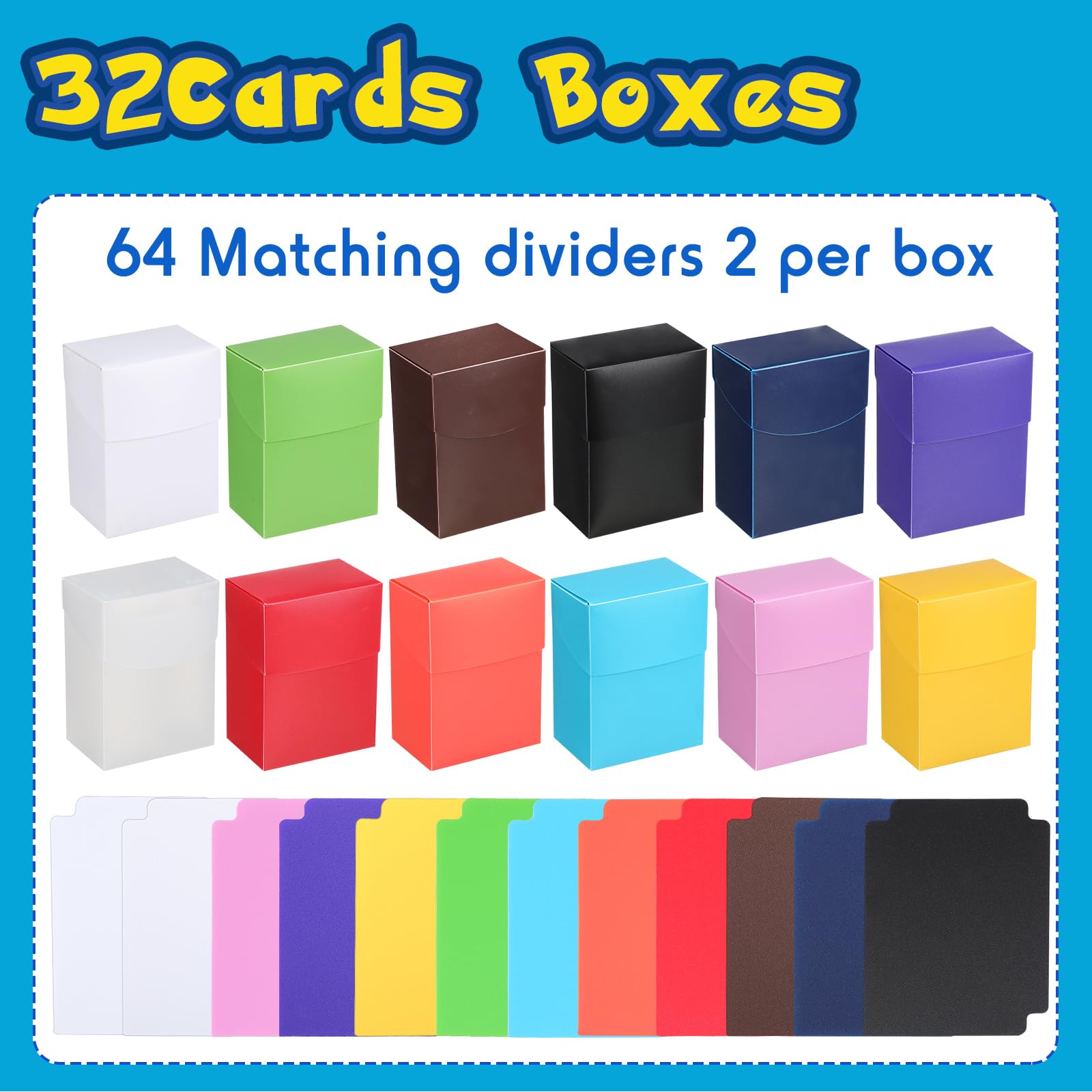 Leyndo card storage box holds about 80 standard cards for TCGs.