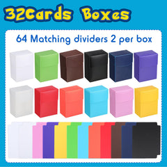 Leyndo card storage box holds about 80 standard cards for TCGs.