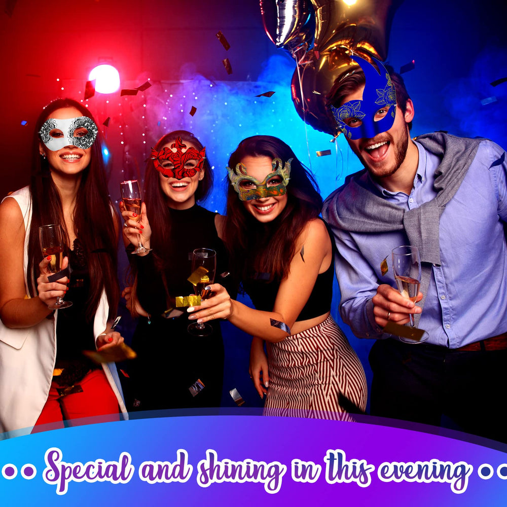 Leyndo cosplay-ready masks, lightweight fit for long events.