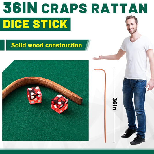 Leyndo craps dice boat wooden display keeps play organized.