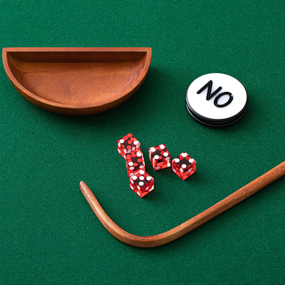 Leyndo dice stick 36in rattan supports easy on-table tossing.