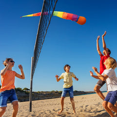 Leyndo family-friendly set ideal for beach, backyard, and park sessions.