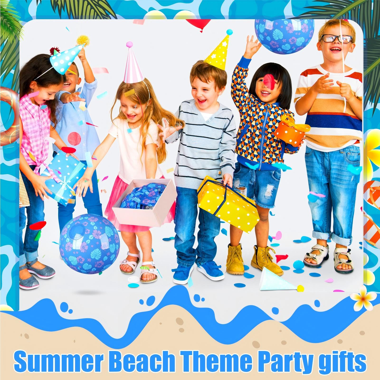 Leyndo PVC beach balls offer durable, kid-friendly water play indoors and outdoors.