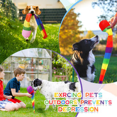 Leyndo soft cotton-top meteor ball with plush padding for gentle throwing and catching.