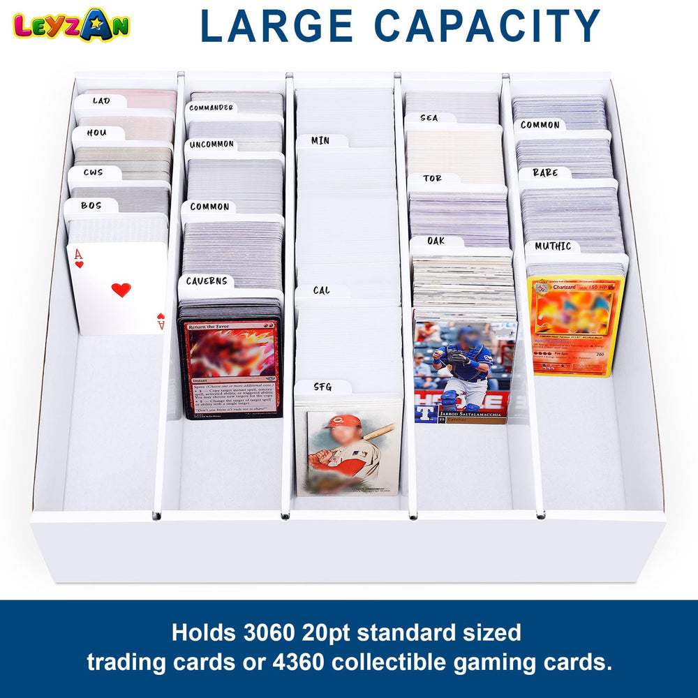 Leyzan foldable index tabs aid labeling and quick finding.