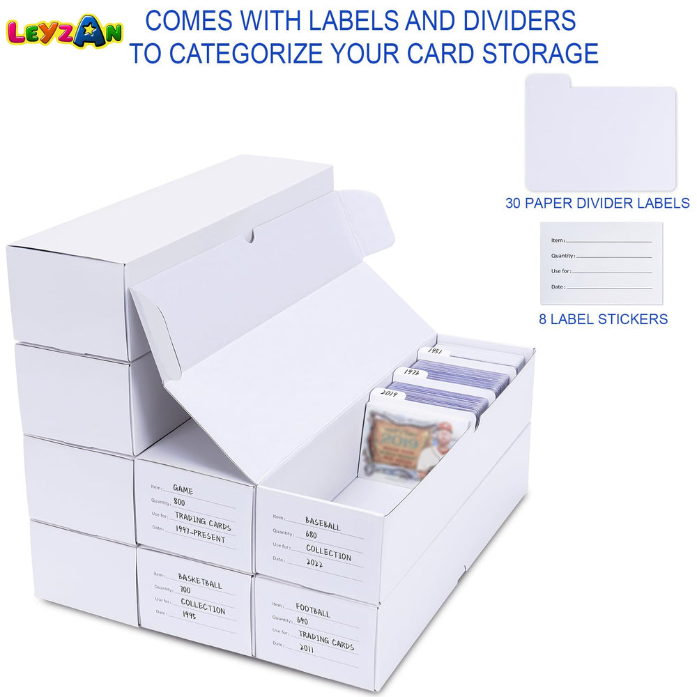 Leyzan laminated surface protects cards from dust and moisture during storage
