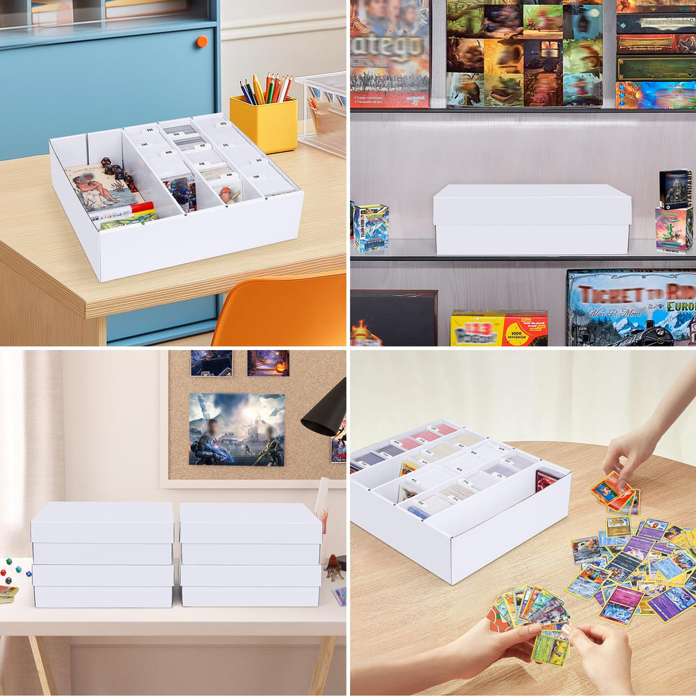 Leyzan MTG, Yugioh, and sports cards compatible storage keeps collections organized.