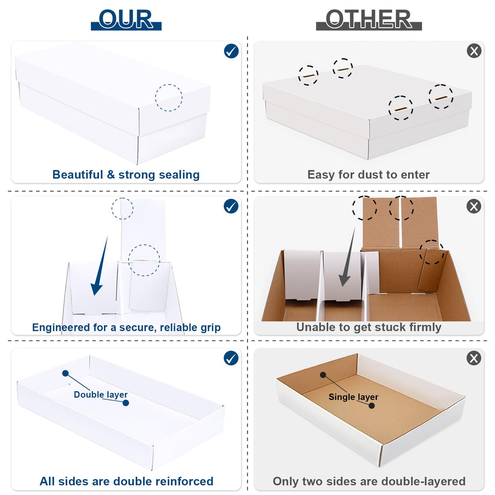 Leyzan 6-pack fits standard cards and toploaders securely