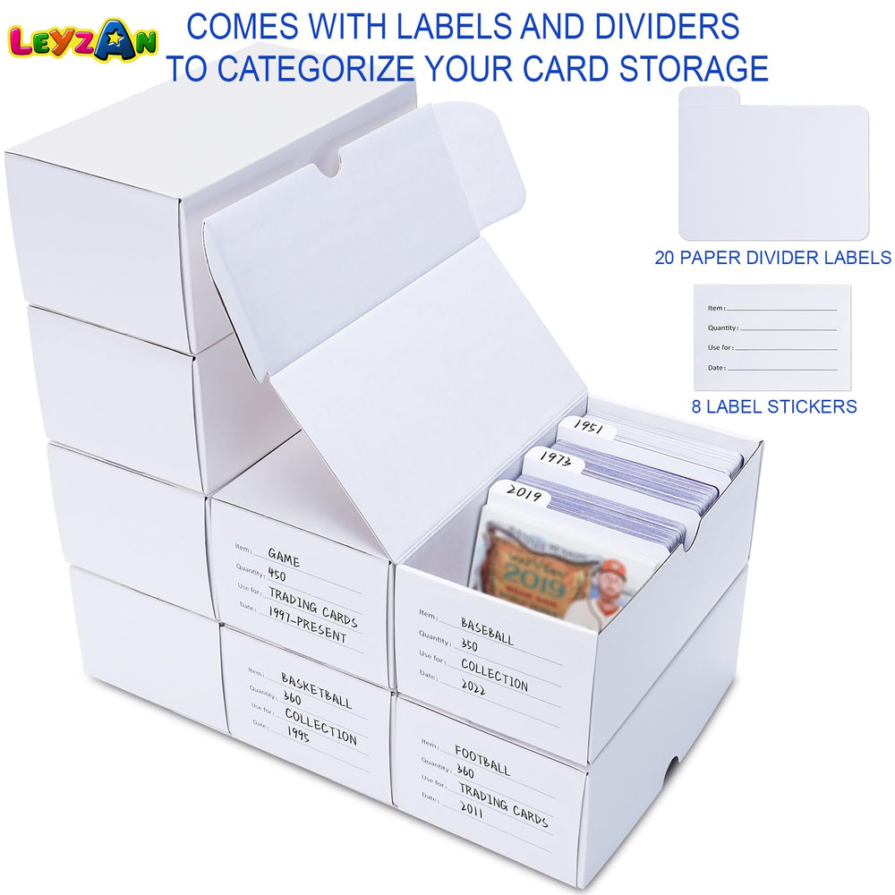 Leyzan labeled dividers enable tidy organization across collections