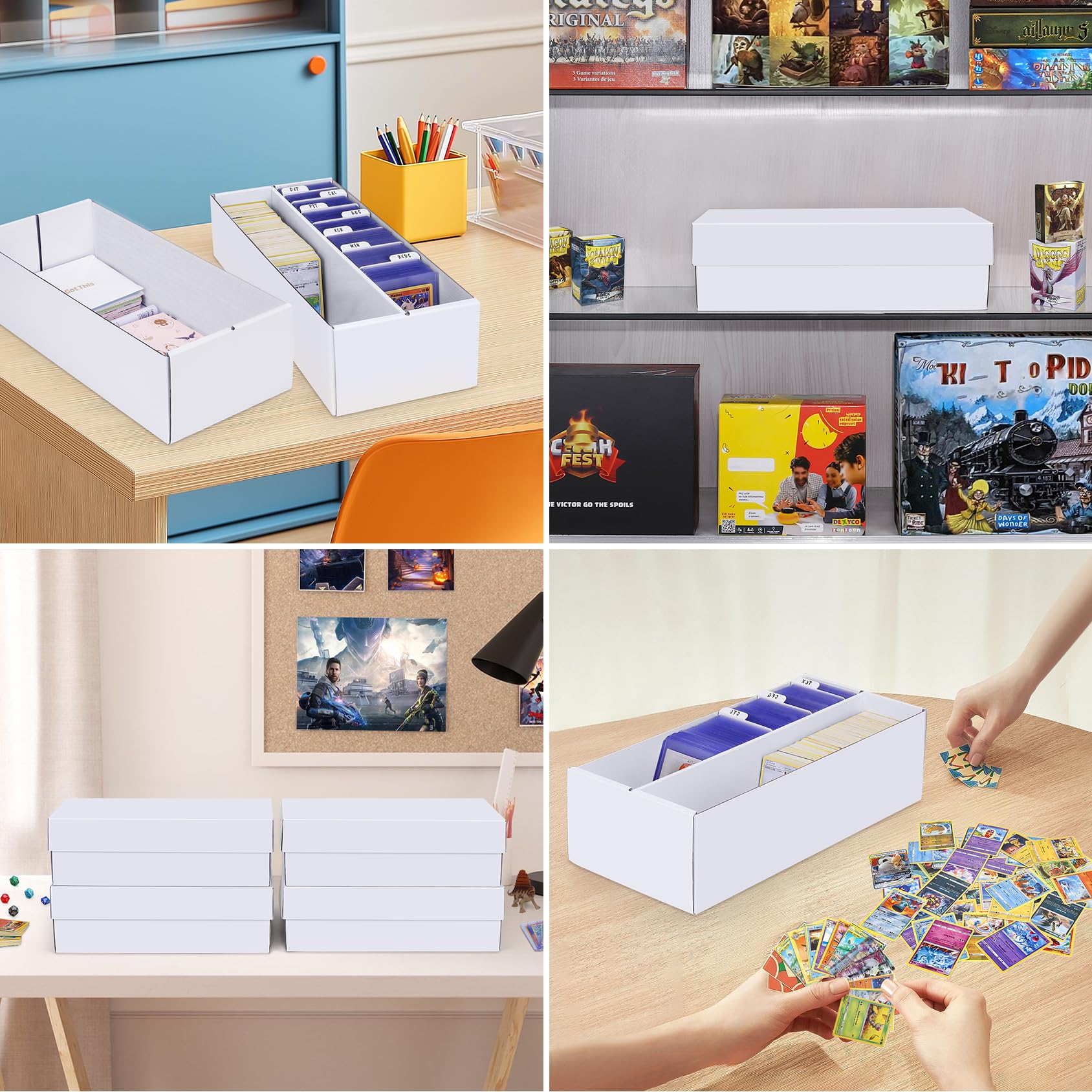 Leyzan versatile storage for MTG, sports cards, and more.