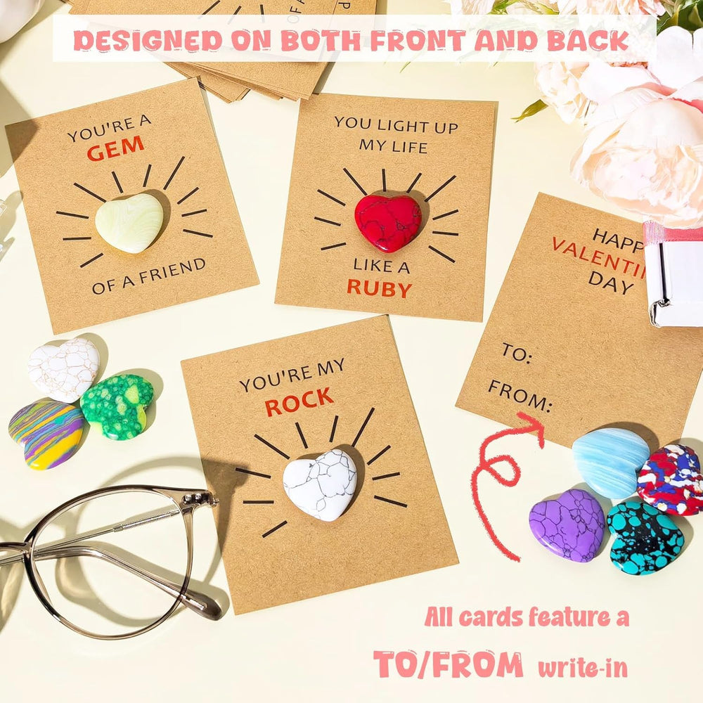 LFENYIGI Valentines Day cards with six designs, easy to hand out
