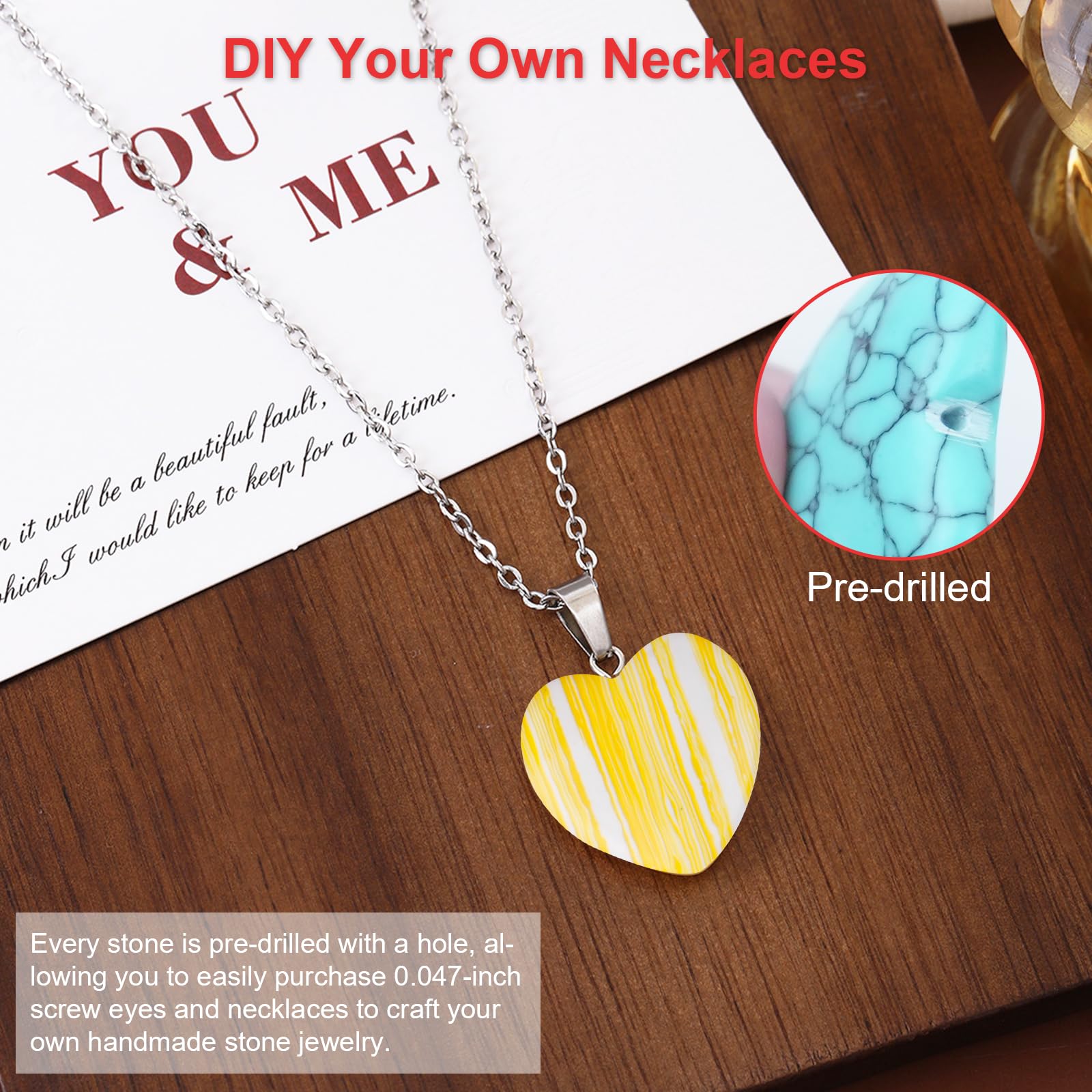 LFENYIGI craft activities with heart gems and cards