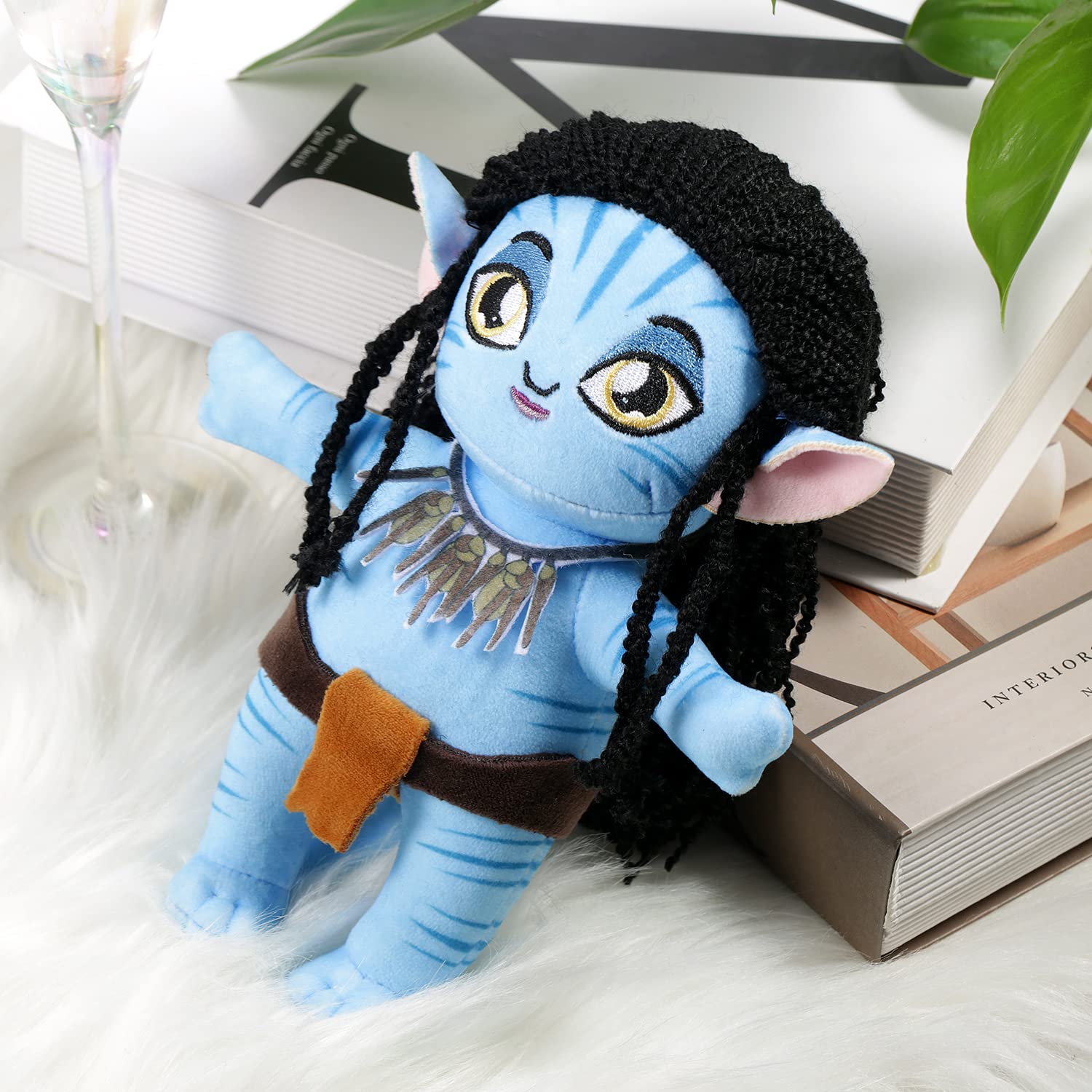 LG Louis Garden Navi plush serves as a comforting companion for kids.