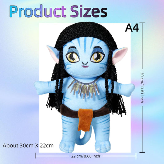 LG Louis Garden Navi plush face detail for authentic look.