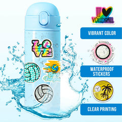 LGFMGWH water bottle decor sticker; durable vinyl, waterproof, and sun resistant.