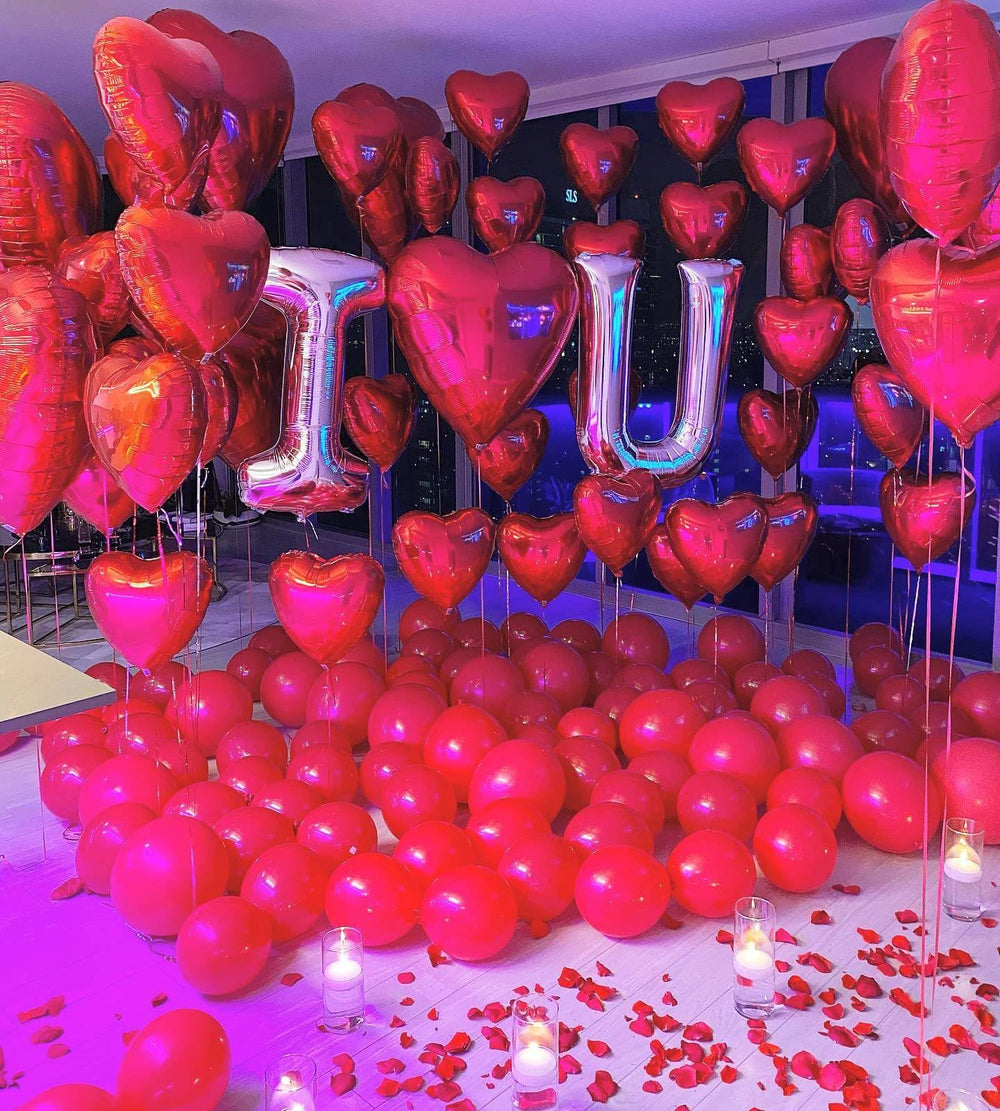 LHOAVWE 20 glue dots secure balloons on surfaces.
