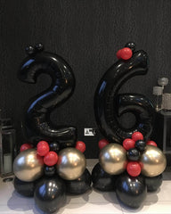 LHOAVWE giant foil numbers for impressive event decorations