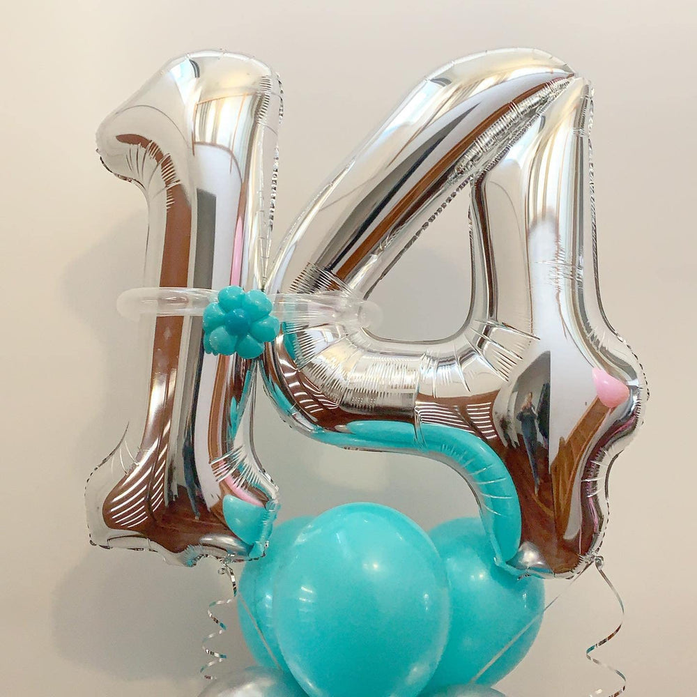 LHOAVWE giant number balloons for wall decor that enhances photos and events.