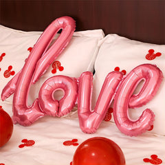 LHOAVWE pink heart balloon 18 inch ideal for photo backdrops