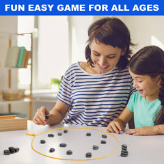 LHROZE magnetic chess pieces in action showing tactile feel and strong hold.