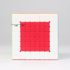 LiangCuber bright six-color configuration aids quick color recognition